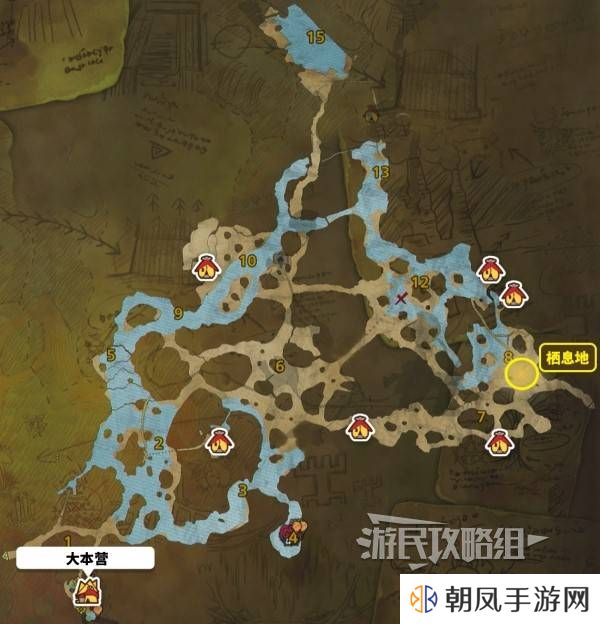 怪物猎人荒野大回复蜜虫位置在哪  大回复蜜虫捕获路线图片3