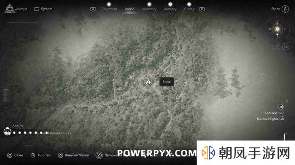 刺客信条影钥匙收集攻略   全部钥匙位置总汇图片16